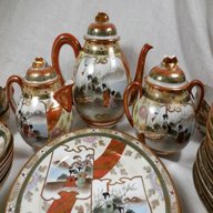 japanese hand painted tea set for sale