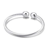 silver magnetic bangle for sale