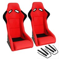 red bucket seats for sale