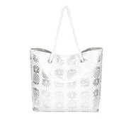 silver beach bag for sale