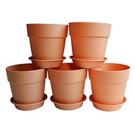 plastic flower pots for sale