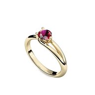 gold rubin ring for sale