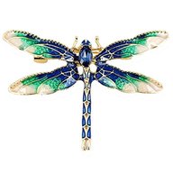 enamel dragonfly brooch for sale