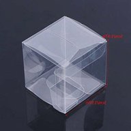 clear plastic sweet boxes for sale