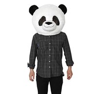 panda head costume for sale