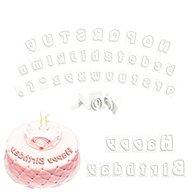cake decorating cutters letters for sale