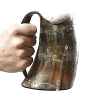 horn mug for sale