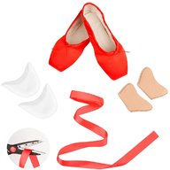 red pointe shoes for sale