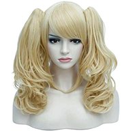 blonde pigtail wig for sale