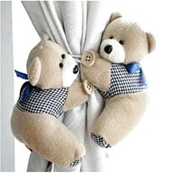 teddy bear curtain tiebacks for sale