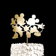 mickey mouse wedding cake toppers for sale