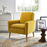 yellow living room chairs for sale