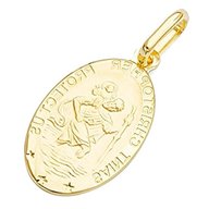 gold st christopher for sale