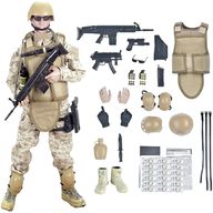12 military action figures for sale