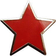 red star badge for sale