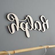 wooden name plaques for sale