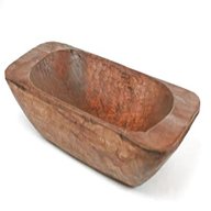 rustic wooden bowl for sale