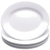 white oval dinner plates for sale