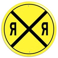 railroad signs for sale