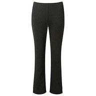 black stretch bootcut trousers for sale