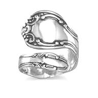 sterling silver spoon rings for sale