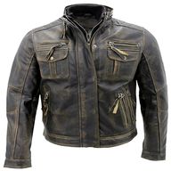 vintage leather motorcycle jacket for sale