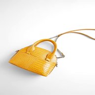 yellow zara bag for sale