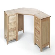 solid oak corner computer desk for sale
