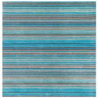 teal stripe rug for sale