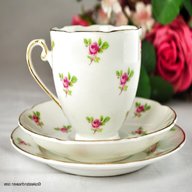 vintage ditsy rose teapot for sale