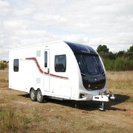swift challenger caravan twin axle for sale