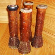 vintage wooden bobbin spindles for sale