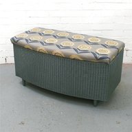 lloyd loom blanket box for sale