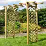wooden garden trellis arch for sale