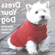 dog coat patterns knit for sale