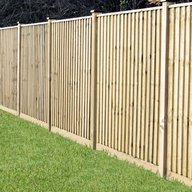 feather edge wooden fencing for sale