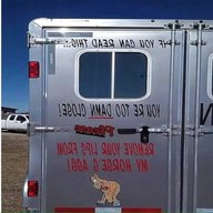 horse trailer stickers for sale