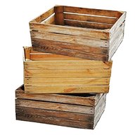 large wooden fruit crates for sale