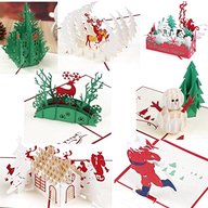 3d christmas cards for sale