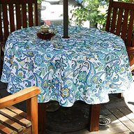 round outdoor table cloth for sale