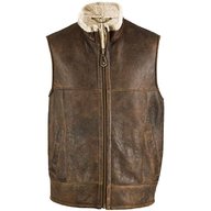 mens leather gilet for sale