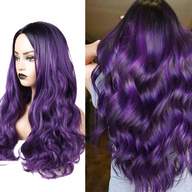 purple wigs for sale