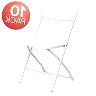 white plastic folding chairs for sale