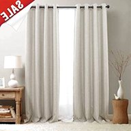 beige curtains for sale