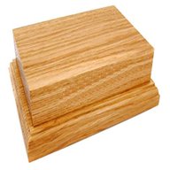 wooden display plinth for sale