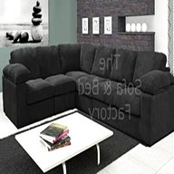 large black corner sofa for sale