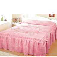 candlewick bedspread pink single for sale