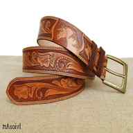 cowboy leather belt for sale