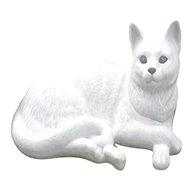 white cat ornament for sale