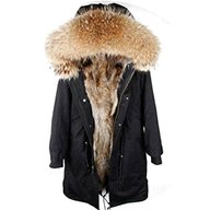 real raccoon coat for sale